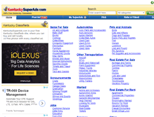 Tablet Screenshot of kentuckysuperads.com
